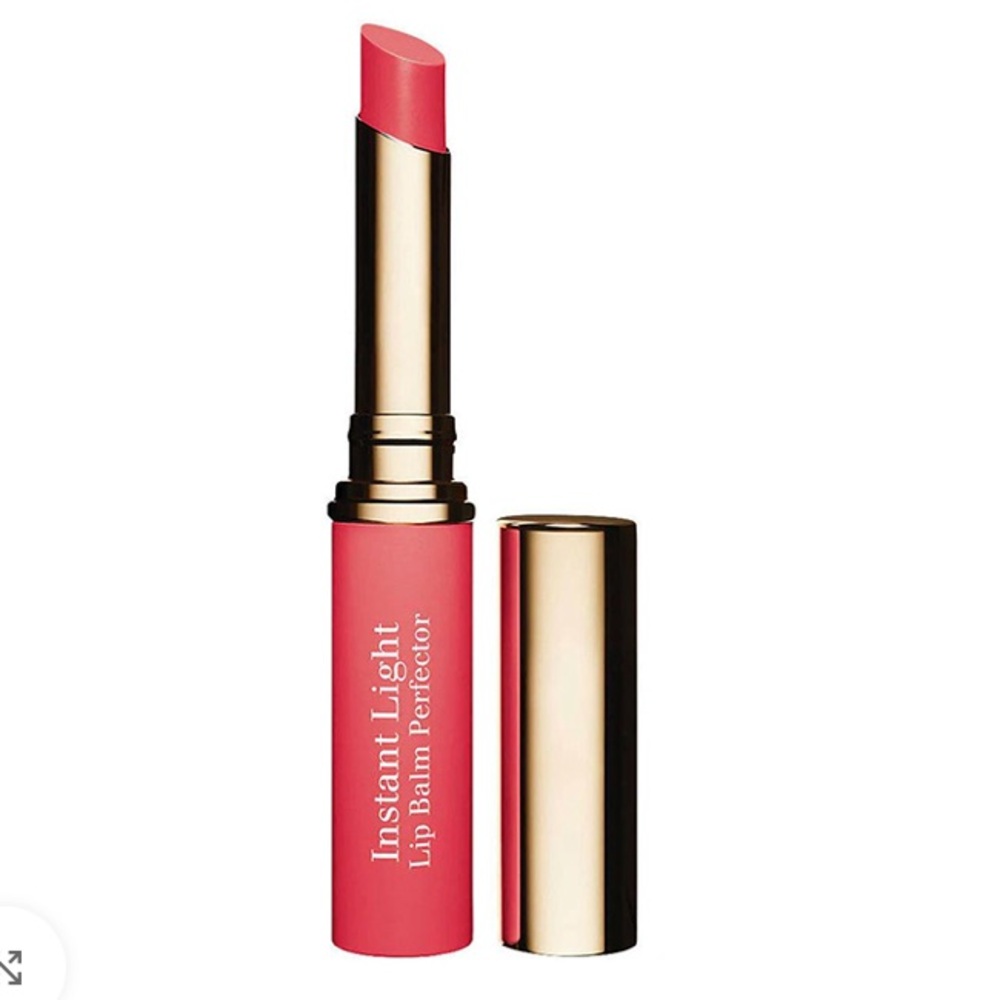 💎 CLARINS Instant Light Natural Lip Balm Perfector in Shade Hot Pink 07 New